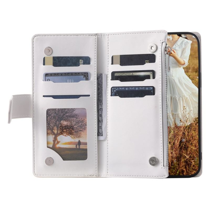 Lederhüllen Xiaomi 15 Gesteppt Geldbörse