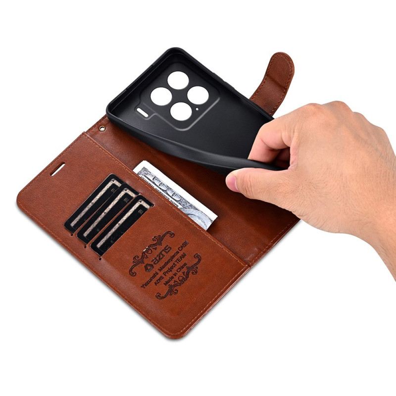 Lederhüllen Xiaomi 15 Handyhülle Azns