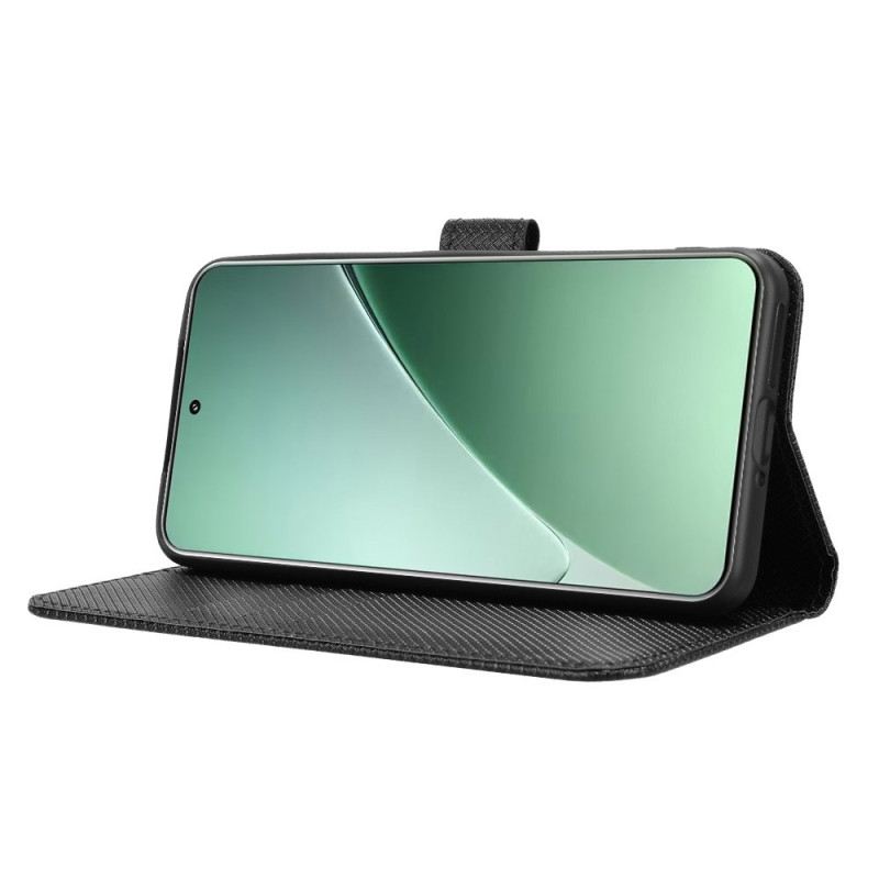 Lederhüllen Xiaomi 15 Handyhülle Lanyard-punkte