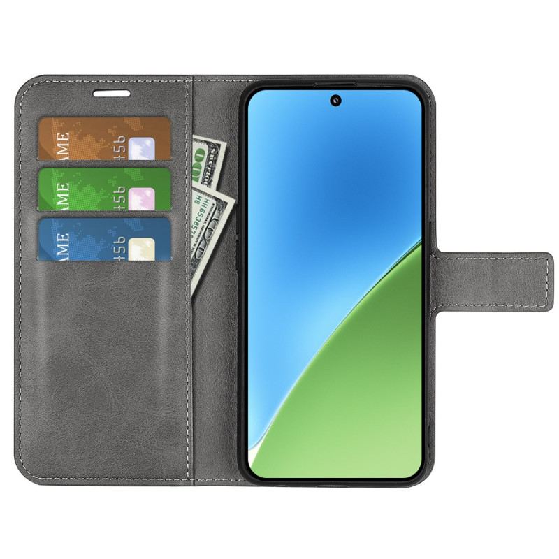 Lederhüllen Xiaomi 15 Handyhülle Lederoptik