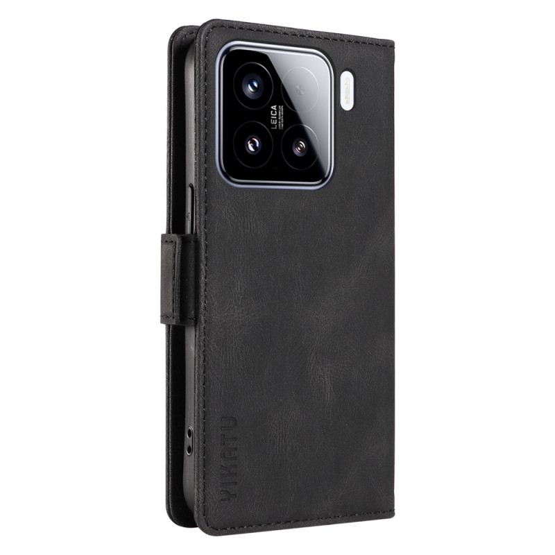 Lederhüllen Xiaomi 15 Handyhülle Ykatu Wildleder-effekt