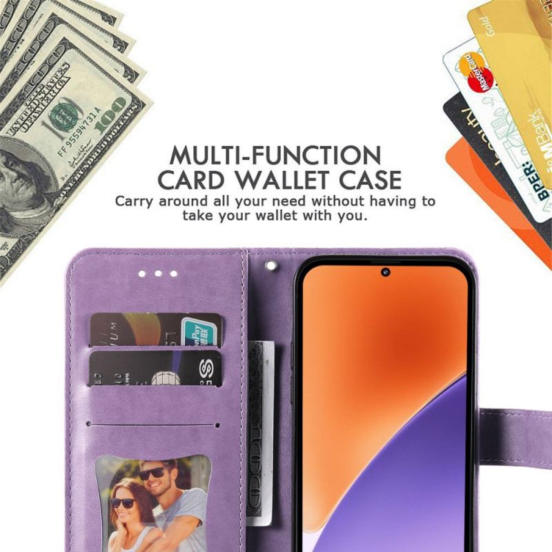 Lederhüllen Xiaomi 15 Mandala-print