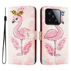 Lederhüllen Xiaomi 15 Vogelmotiv
