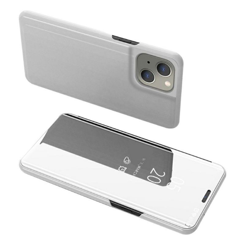 Handyhülle Für iPhone 13 Mini Flip Case Spiegeleffekt