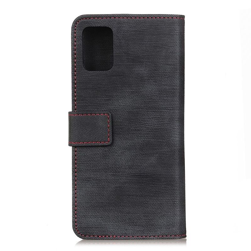 Lederhüllen Für Samsung Galaxy S20 Ultra Stoffbezug Mit Nähten