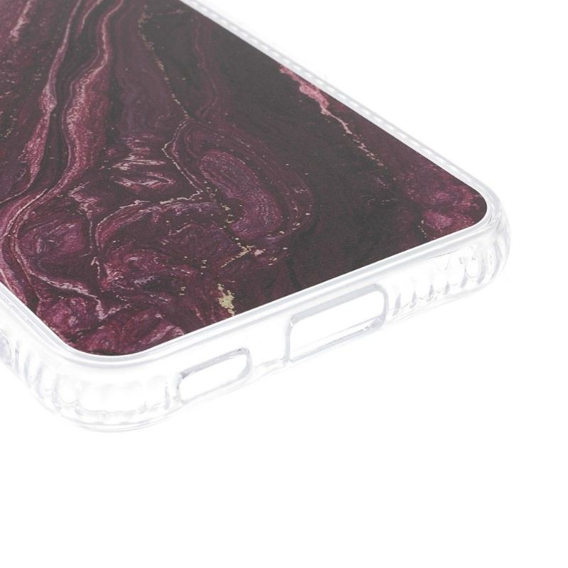 Handyhülle Für Samsung Galaxy S22 5G Dünner Marmor