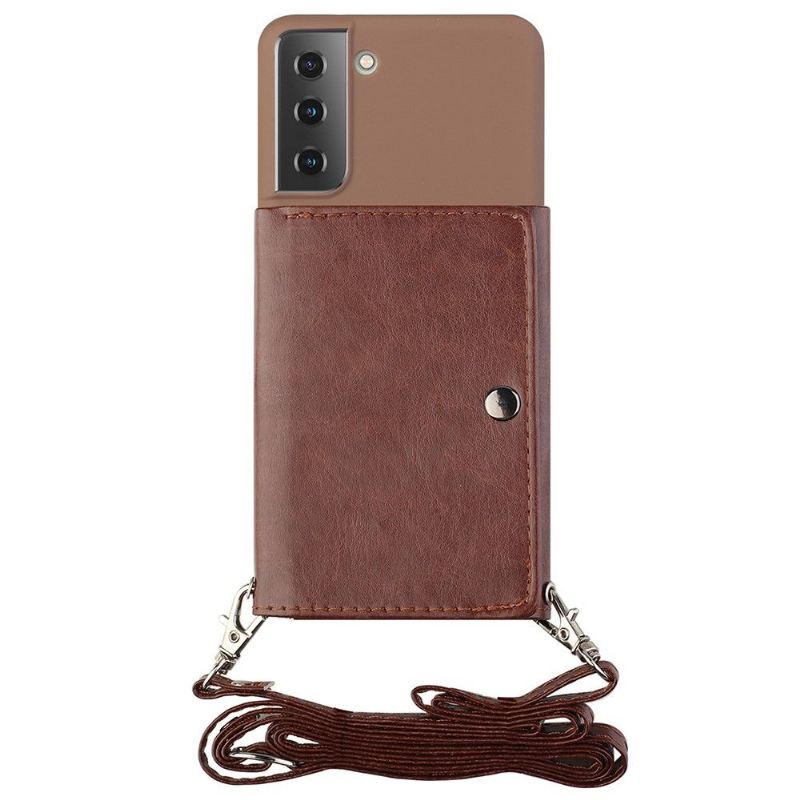 Handyhülle Für Samsung Galaxy S22 5G Kartenhalter Mit Schlaufe