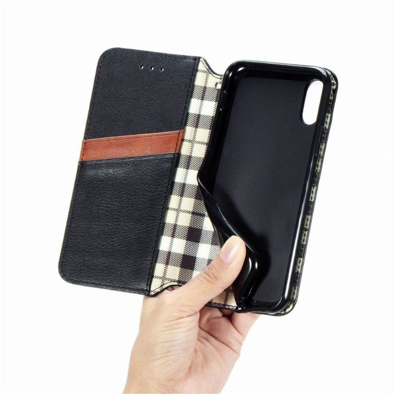 Flip Case Für Samsung Galaxy A53 5G Kartenhalter Im Kub-design