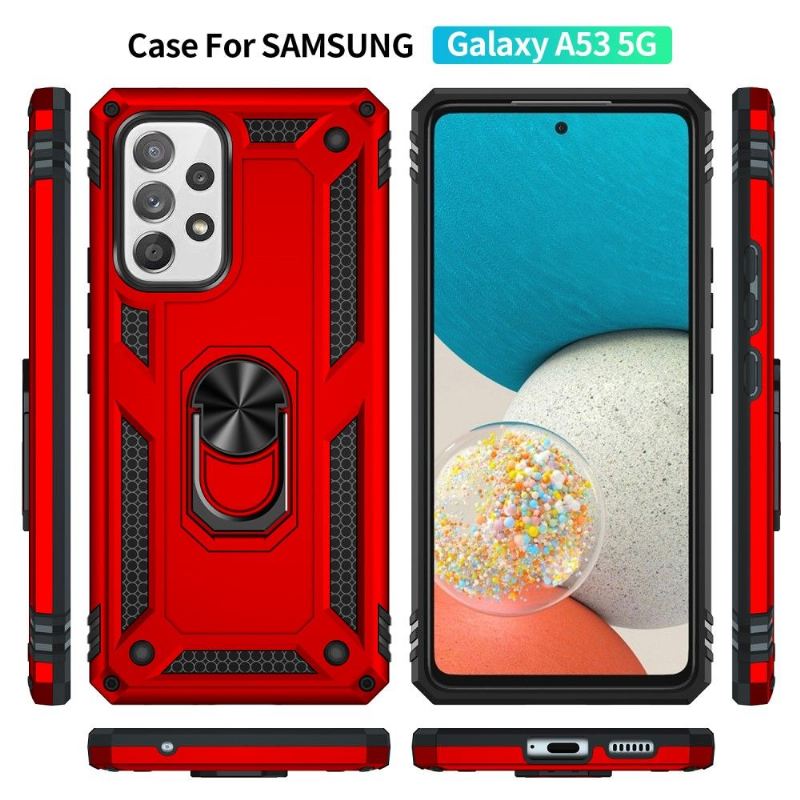 Handyhülle Für Samsung Galaxy A53 5G Hybrid Mit Ring 012-serie