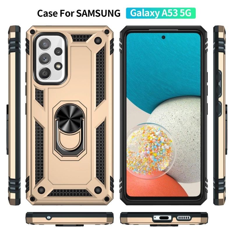Handyhülle Für Samsung Galaxy A53 5G Hybrid Mit Ring 012-serie