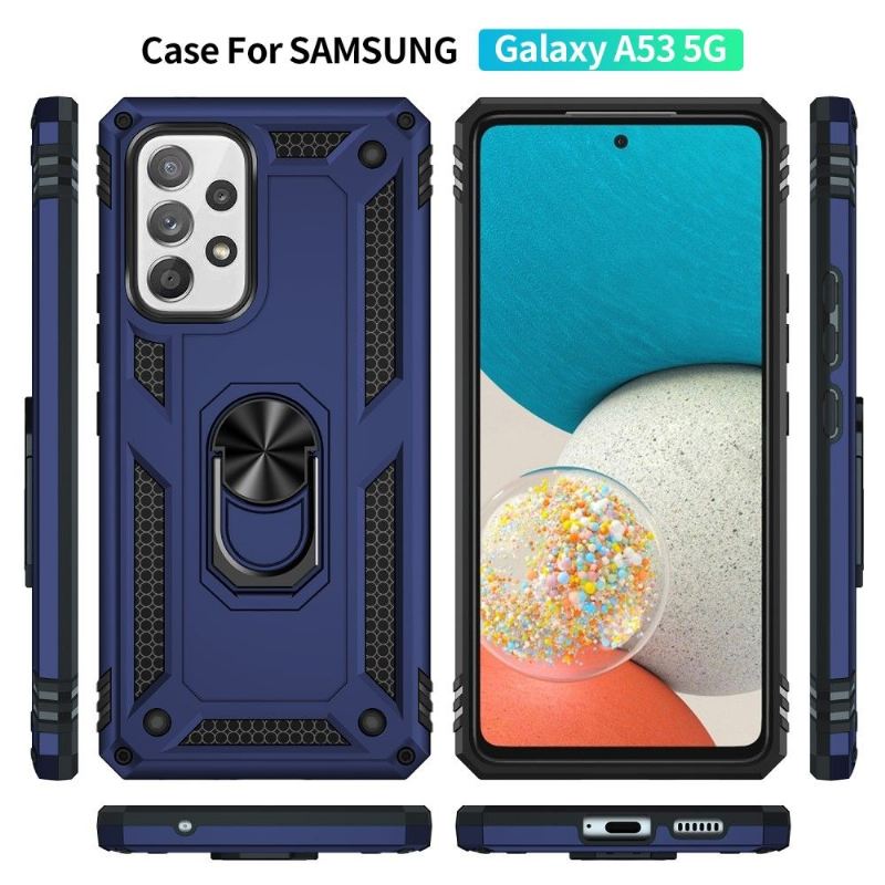 Handyhülle Für Samsung Galaxy A53 5G Hybrid Mit Ring 012-serie