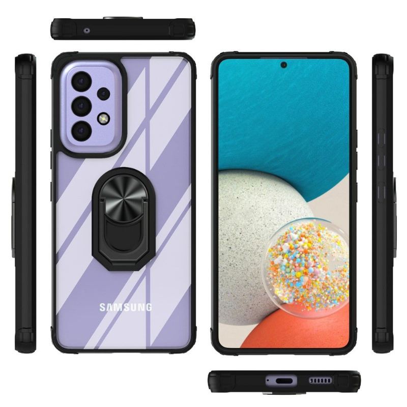 Handyhülle Für Samsung Galaxy A53 5G Schutzhülle Transparent Mit Ring