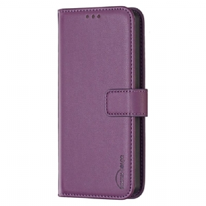 Lederhüllen Xiaomi 14t Pro Handyhülle Binfen-farbe