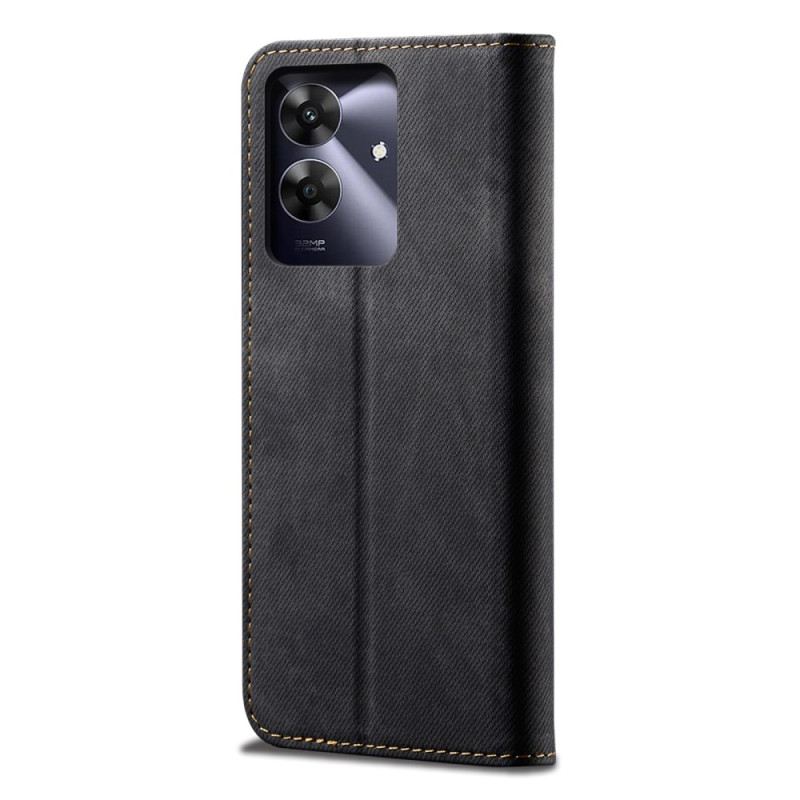 Flip Case Realme C61 Denim-stoff