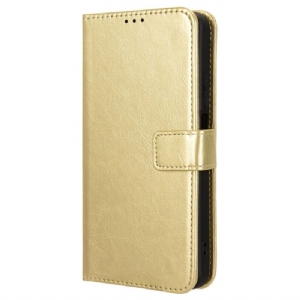 Lederhüllen Realme C61 Glänzendes Kunstleder