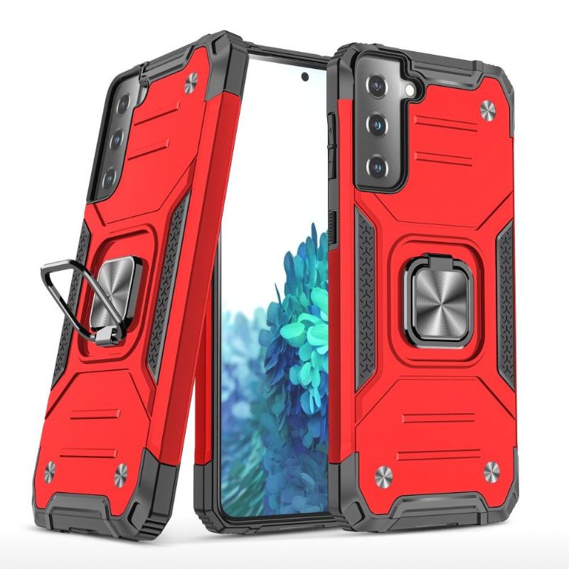 Hülle Für Samsung Galaxy S21 FE Ring Der Vault-serie