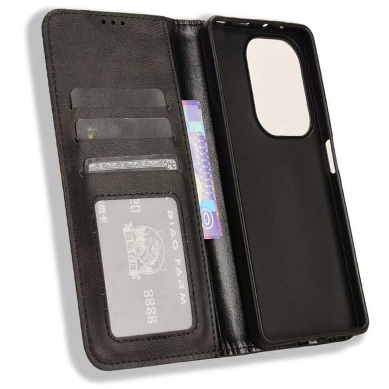 Flip Case Für Xiaomi Redmi Note 14s Vintage-stil