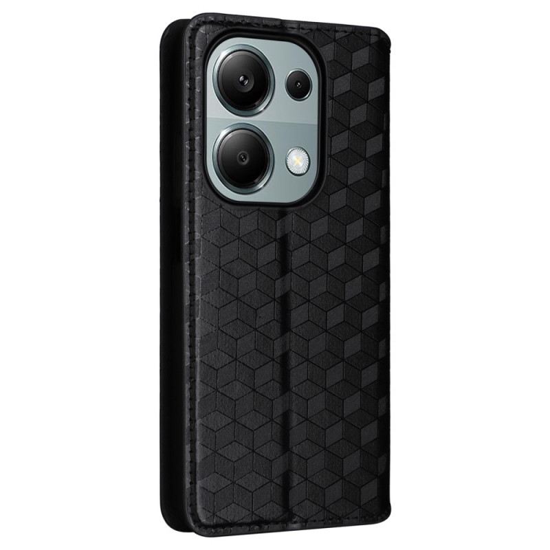 Flip Case Xiaomi Redmi Note 14s Rautenmuster