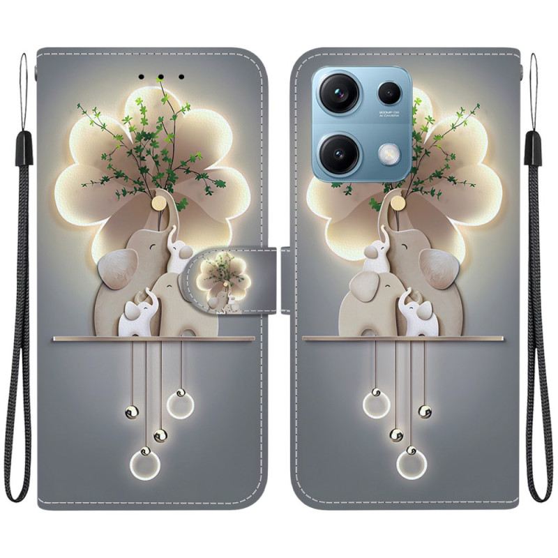 Lederhüllen Für Xiaomi Redmi Note 14s Elefanten