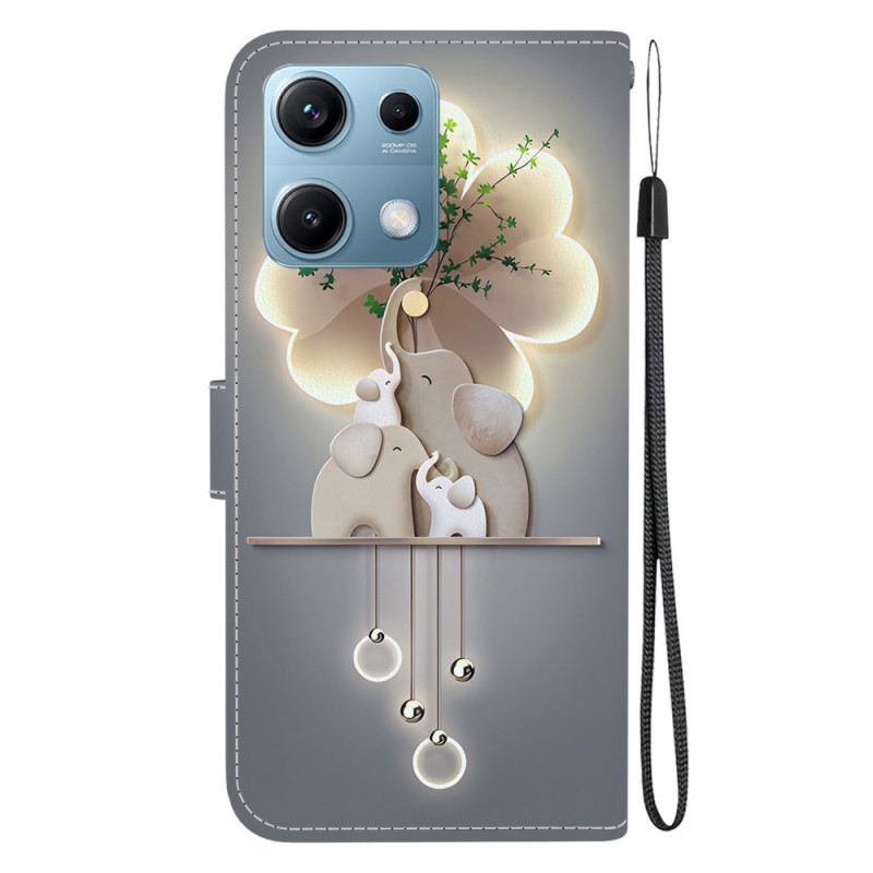 Lederhüllen Für Xiaomi Redmi Note 14s Elefanten