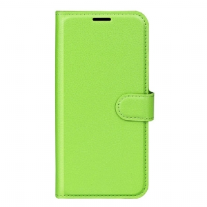 Lederhüllen Für Xiaomi Redmi Note 14s Klassisches Litschi-kunstleder