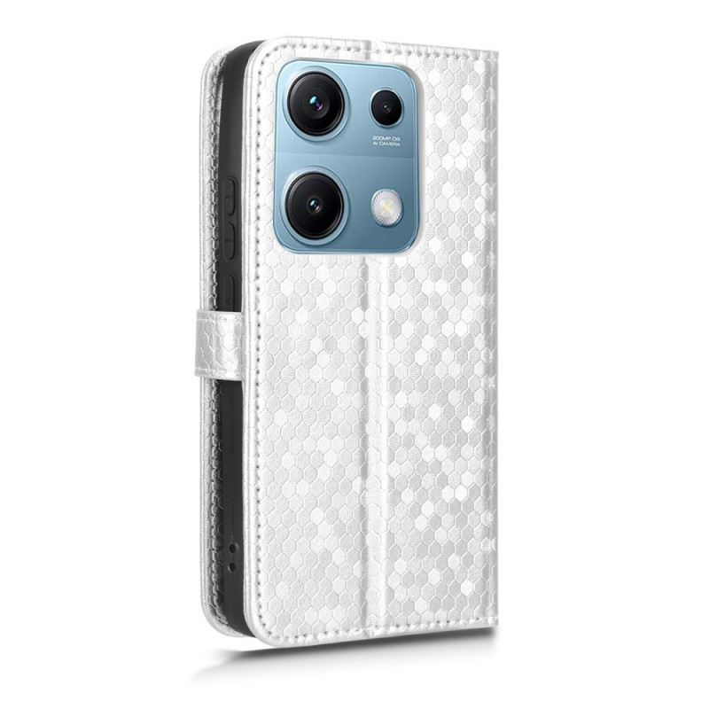Lederhüllen Xiaomi Redmi Note 14s Glitzerpunkte