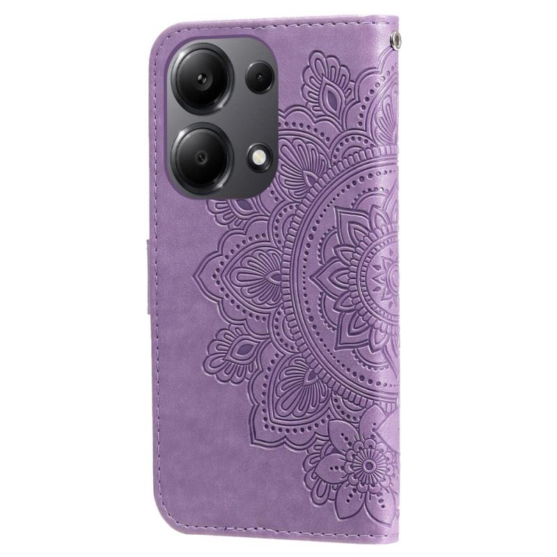 Lederhüllen Xiaomi Redmi Note 14s Handyhülle Mandala-print