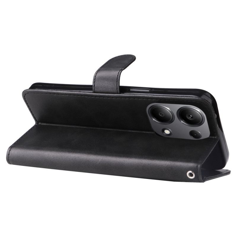 Lederhüllen Xiaomi Redmi Note 14s Handyhülle Münzfach Vorne