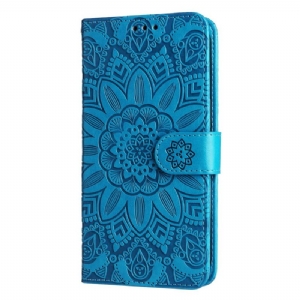 Lederhüllen Xiaomi Redmi Note 14s Mandala Mit Trageriemen