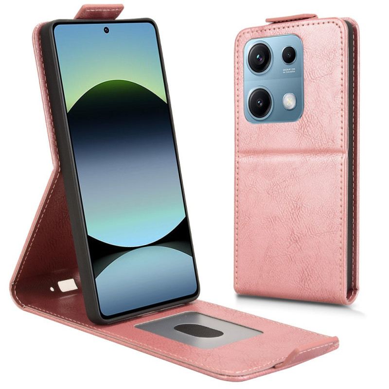 Lederhüllen Xiaomi Redmi Note 14s Vertikales Klappendesign
