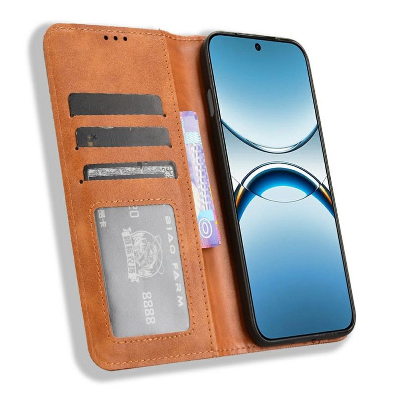 Flip Case Oppo Find X8 Handyhülle Vintage-friese