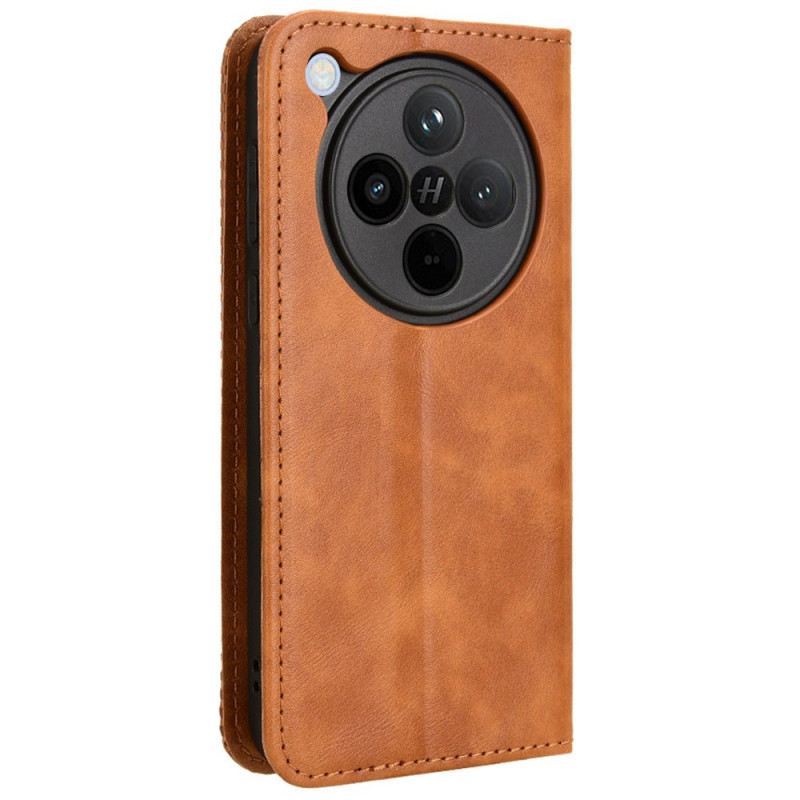 Flip Case Oppo Find X8 Handyhülle Vintage-friese