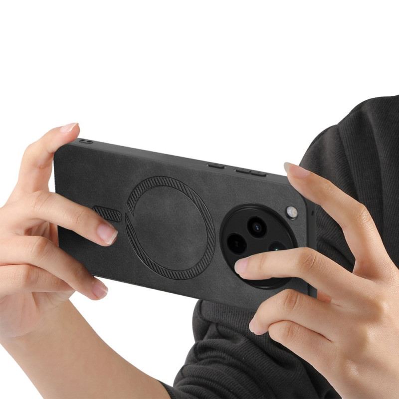 Hülle Oppo Find X8 Magsafe-kompatible Lederoptik