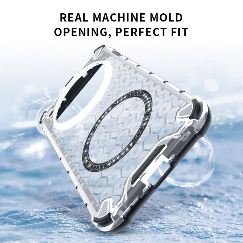 Hülle Oppo Find X8 Magsafe-kompatibles Wabenmuster