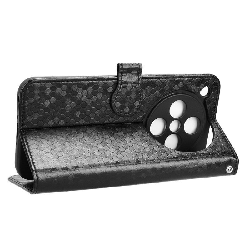 Lederhüllen Für Oppo Find X8 Glänzende Riemenpunkte