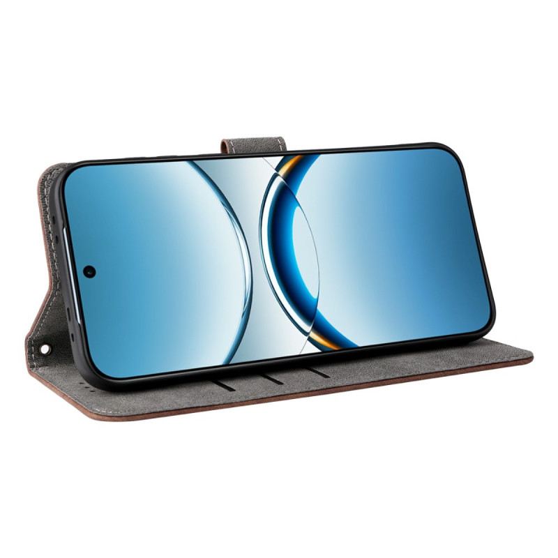 Lederhüllen Für Oppo Find X8 Rfid-schutz In Wildlederoptik