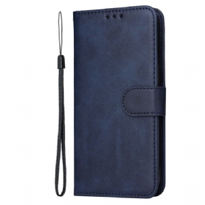 Lederhüllen Oppo Find X8 Handyhülle Riemen Aus Kunstleder