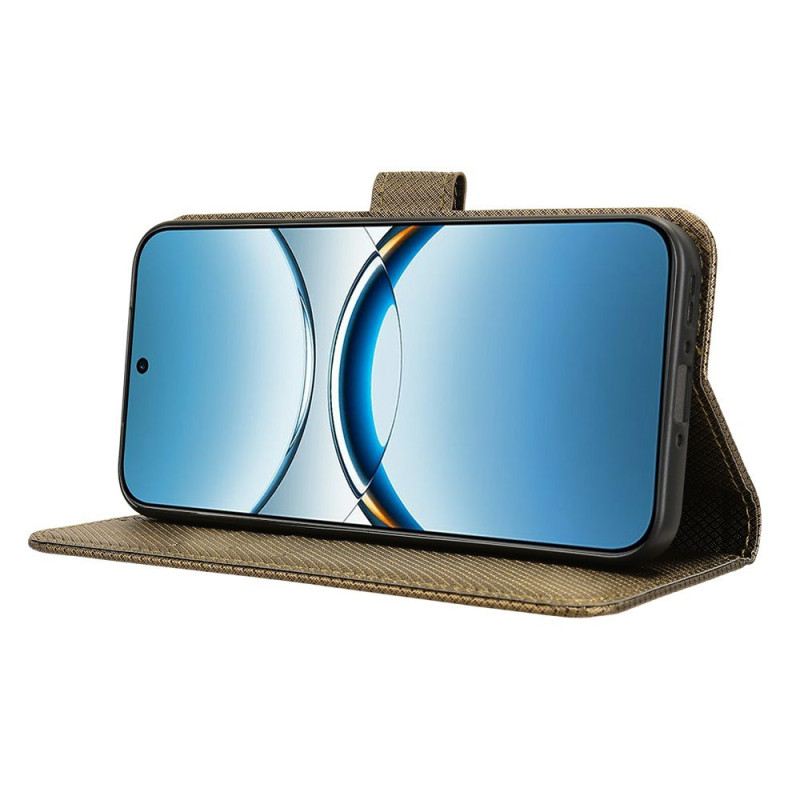 Lederhüllen Oppo Find X8 Handyhülle Riemenpunkte