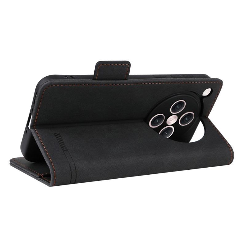 Lederhüllen Oppo Find X8 Handyhülle Vintage-wildlederoptik