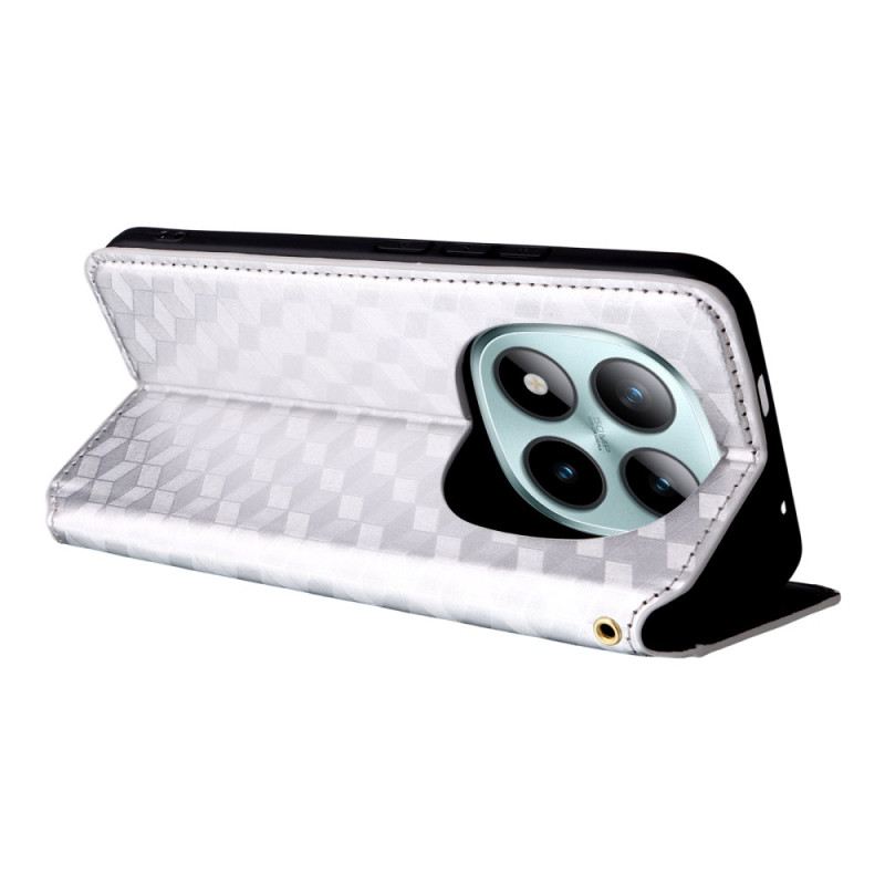 Flip Case Xiaomi Redmi Note 15 Pro Plus 5g Handyhülle Glänzende Diamanten