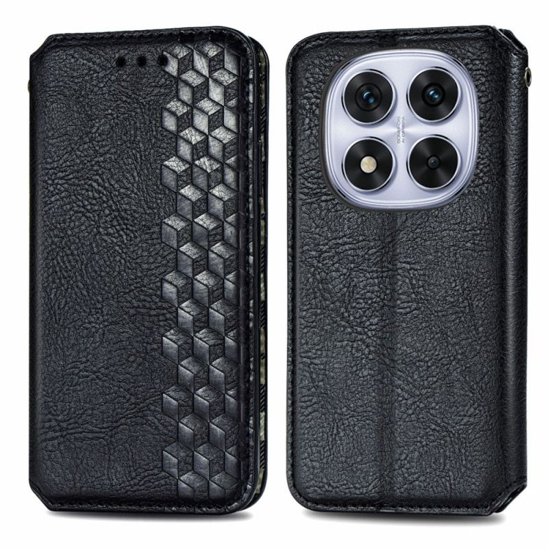 Flip Case Xiaomi Redmi Note 15 Pro Plus 5g Handyhülle Rautenmuster