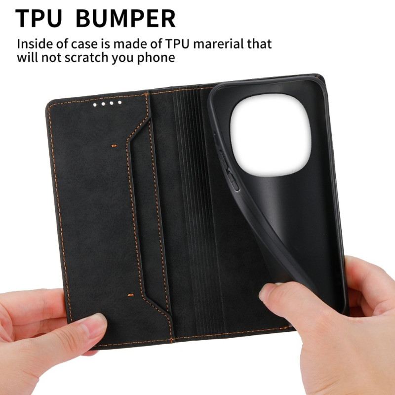 Flip Case Xiaomi Redmi Note 15 Pro Plus 5g Handyhülle Rfid-schutz