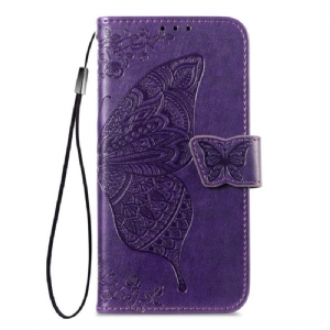 Lederhüllen Für Xiaomi Redmi Note 15 Pro Plus 5g Grafik Schmetterling