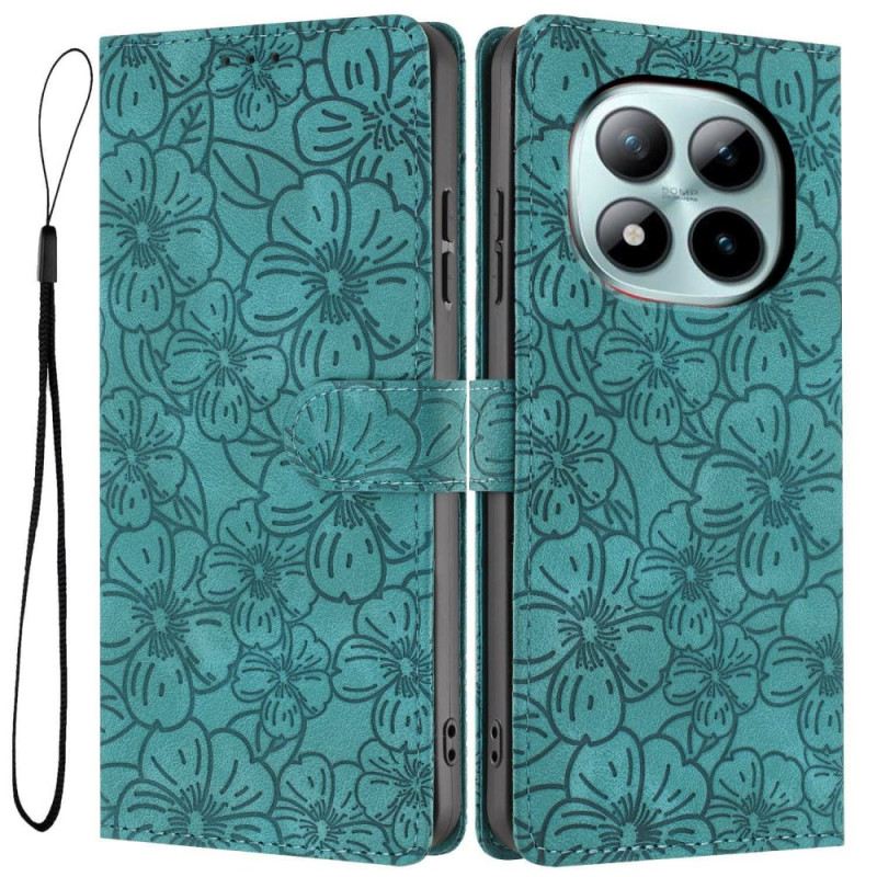 Lederhüllen Für Xiaomi Redmi Note 15 Pro Plus 5g Kirschblüten