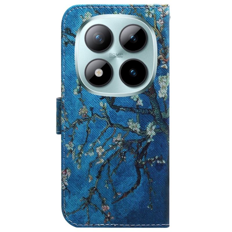 Lederhüllen Xiaomi Redmi Note 15 Pro Plus 5g Aprikosenblüten