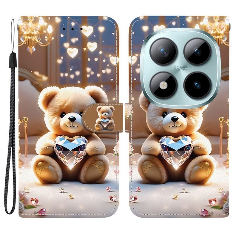 Lederhüllen Xiaomi Redmi Note 15 Pro Plus 5g Diamantbär