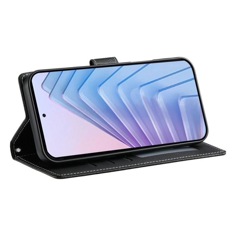 Lederhüllen Xiaomi Redmi Note 15 Pro Plus 5g Glattes Kunstleder