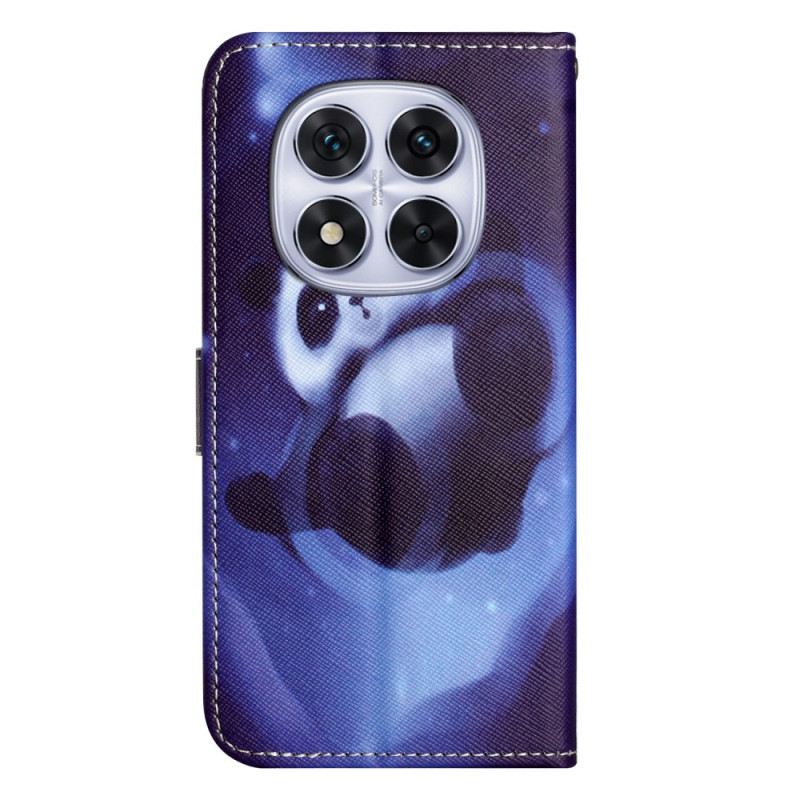 Lederhüllen Xiaomi Redmi Note 15 Pro Plus 5g Handyhülle Weltraumpanda