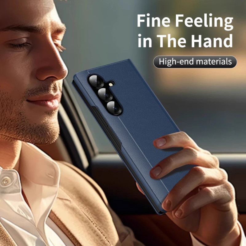 Case Samsung Galaxy Z Fold 7 Handyhülle Kartenhalter Und Sichtfenster
