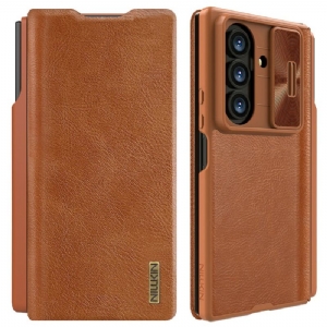 Flip Case Für Samsung Galaxy Z Fold 7 Qin Pro Serie (nillkin)
